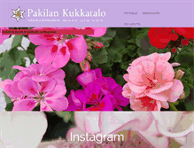 Tablet Screenshot of pakilankukkatalo.fi